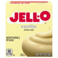 Jell-O Instant Vanilla Pudding & Pie Filling - 3.4 Ounce