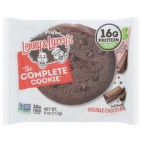 Lenny & Larry's Cookie, Double Chocolate, Soft-Baked, 4 Ounce