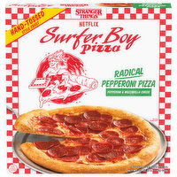 Surfer Boy Pizza Pizza, Hand-Tossed Style Crust, Radical Pepperoni - 23 Ounce