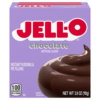 Jell-O Pudding & Pie Filling, Chocolate, Instant - 3.9 Ounce