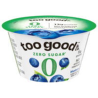 Too Good & Co. Zero Sugar Low Fat Blueberry Yogurt - 5.3 Ounce