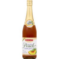 Kedem 100% Juice, Sparkling, Peach Grape Juice - 25.4 Ounce