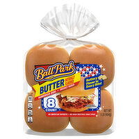 Ball Park Butter Hamburger Buns - 8 Each