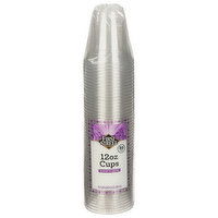 First Street Cups, Clear Plastic, 12 Ounce - 50 Each