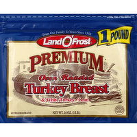 Land O Frost Turkey Breast, Oven Roasted, 16 Ounce