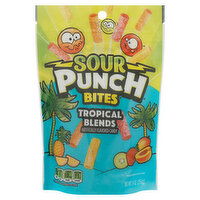 Sour Punch Candy, Tropical Blends - 9 Ounce