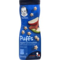 Gerber Puffs, Apple Cinnamon, Crawler (8+ Months) - 1.48 Ounce