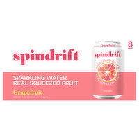 Spindrift Unsweetened Grapefruit Sparkling Water