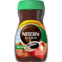 Nescafe Coffee, Instant, Decaffeinated, Dark Roast - 7 Ounce