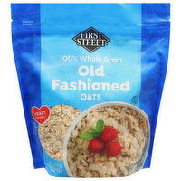 First Street Oats, Old Fashioned, 100% Whole Grain, 16 Ounce