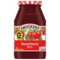 Smucker's Jam, Strawberry, Value Size - 32 Ounce