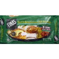 Tina's Burrito, Beef & Bean Green Chili - 32 Ounce