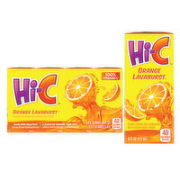Hi-C Orange Lavaburst Juice Drink Cartons - 8 Each