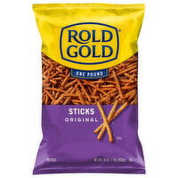 Rold Gold Pretzels, Sticks, Original - 16 Ounce