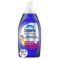 Dawn Platinum Dish Soap Liquid, Wild Jasmine - 32.7 Ounce