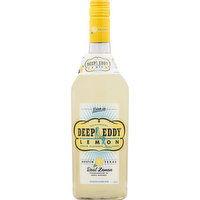 Deep Eddy Vodka, Lemon - 750 Millilitre