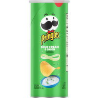 Pringles Potato Crisps, Sour Cream & Onion Flavored - 3.6 Ounce