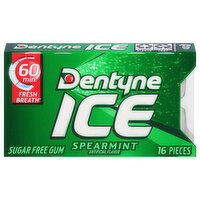 Dentyne Gum, Sugar Free, Spearmint - 9 Each