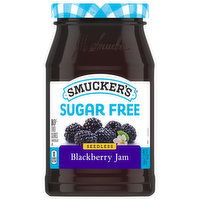 Smucker's Jam, Sugar Free, Blackberry, Seedless - 12.75 Ounce