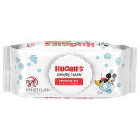 Huggies Wipes, Disney Baby, Fragrance Free, 64 Each