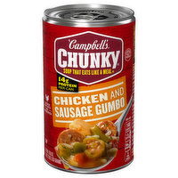 Campbell's Soup, Chicken and Sausage Gumbo, 18.8 Ounce