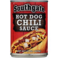 Southgate Chili Sauce, Hot Dog, 15 Ounce