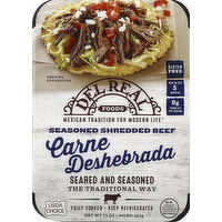 Del Real Carne Deshebrada, 15 Ounce