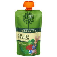 Pumpkin Tree Fruit & Vegetable Puree, Organic, Apple, Pea & Spinach - 4.4 Ounce