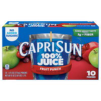 Capri Sun Fruit Punch Juice - 10 Each