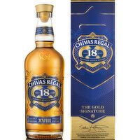 Chivas Regal Gold Signature Blended Scotch Aged 18 Years - 750 Millilitre