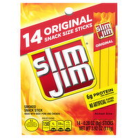 Slim Jim Original Smoked Snack Stick - 14 Each