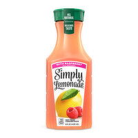 Simply  Lemonade With Raspberry, All Natural Non-Gmo - 52 Fluid ounce