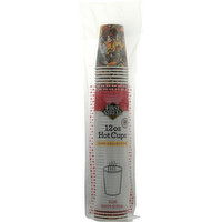 First Street Hot Cups, Cafe Collection, 12 Ounce - 50 Each