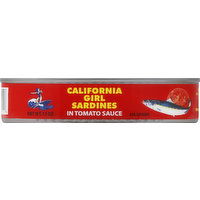 California Girl Sardines, in Tomato Sauce - 15 Ounce