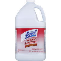 Lysol Sanitizer, No Rinse - 128 Ounce