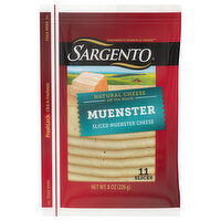 Sargento Sliced Cheese, Natural, Muenster - 11 Each