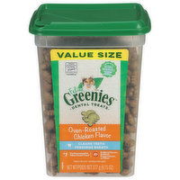 Feline Greenies Dental Treats, Oven-Roasted Chicken Flavor, Value Size - 9.75 Ounce