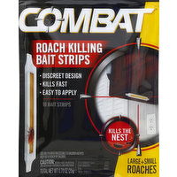 Combat Roach Killing Bait Strips, 10 Each