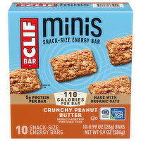 Clif Bar Minis Snack-Size Crunchy Peanut Butter Energy Bars - 10 Each