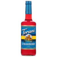 Torani Syrup, Sugar Free, Strawberry - 25.4 Fluid ounce