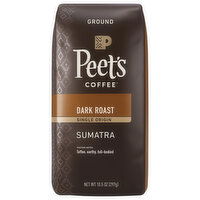 Peet's Coffee Coffee, Ground, Dark Roast, Sumatra - 10.5 Ounce