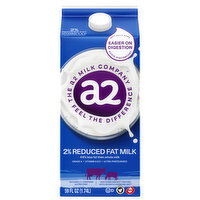 a2 Milk 2% Reduced Fat Milk - 59 Fluid ounce