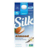 Silk Almondmilk, Vanilla - 64 Fluid ounce