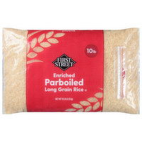 First Street Rice, Long Grain, Parboiled, Enriched - 10 Pound