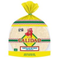 Calidad White Corn Tortillas - 20 Ounce