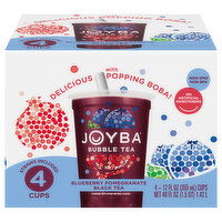 Joyba Blueberry Pomegranate Black Tea Bubble Tea