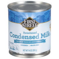 First Street Condensed Milk, Sweetened - 14 Ounce