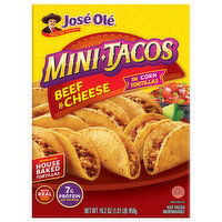 Jose Ole Beef & Cheese Mini Tacos