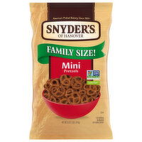 Snyder's of Hanover Low Fat Mini Pretzels Family Size - 16 Ounce
