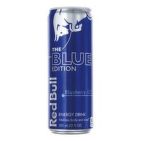 Red Bull Blue Edition Single Can